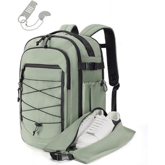 BAGSMART Carry On Travel Backpack, 17.3 Inch Large Travel backpack Carry On main image 8